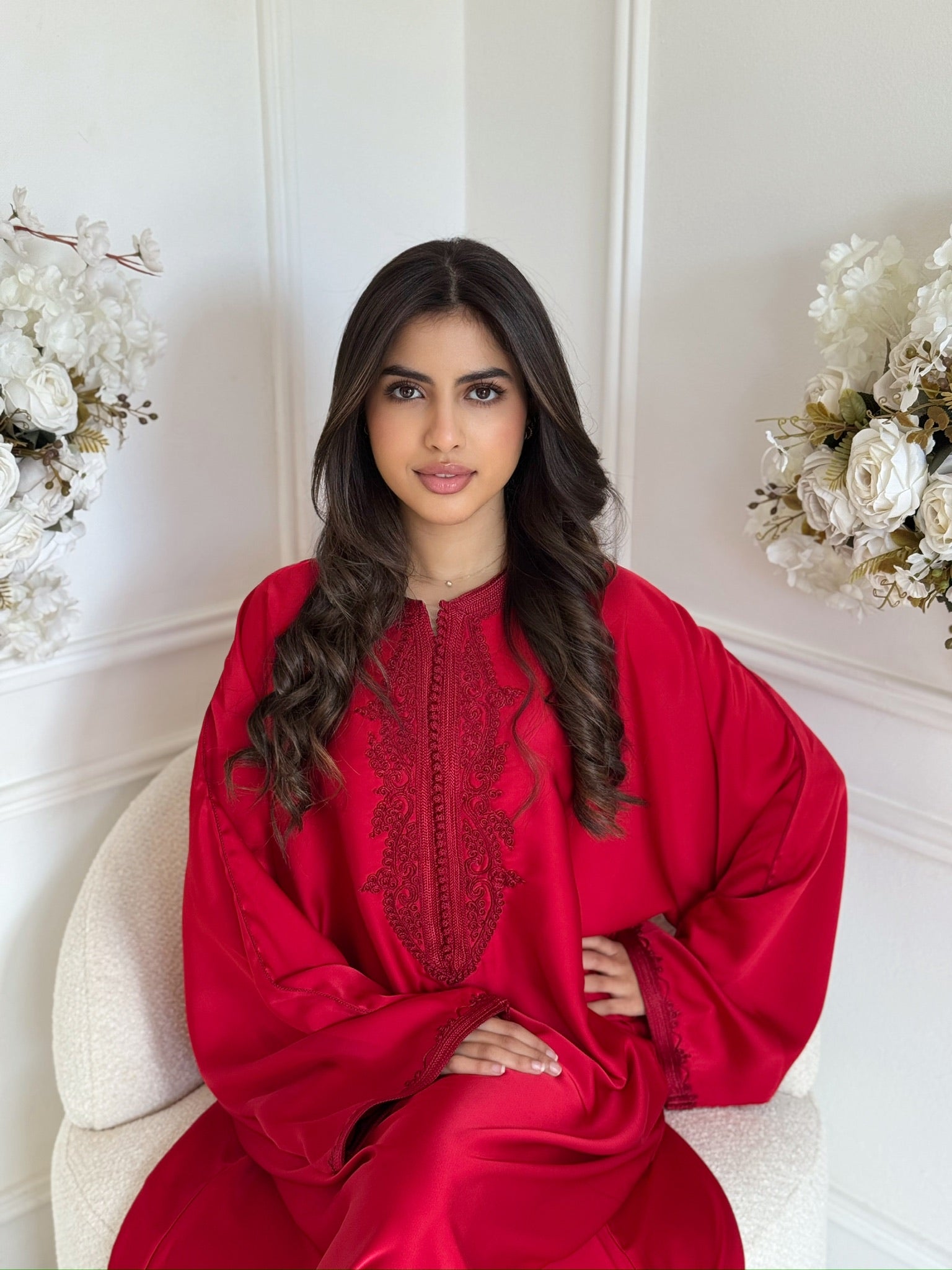 Gandoura Dana Moroccan gandoura dress modest traditional Moroccan clothing