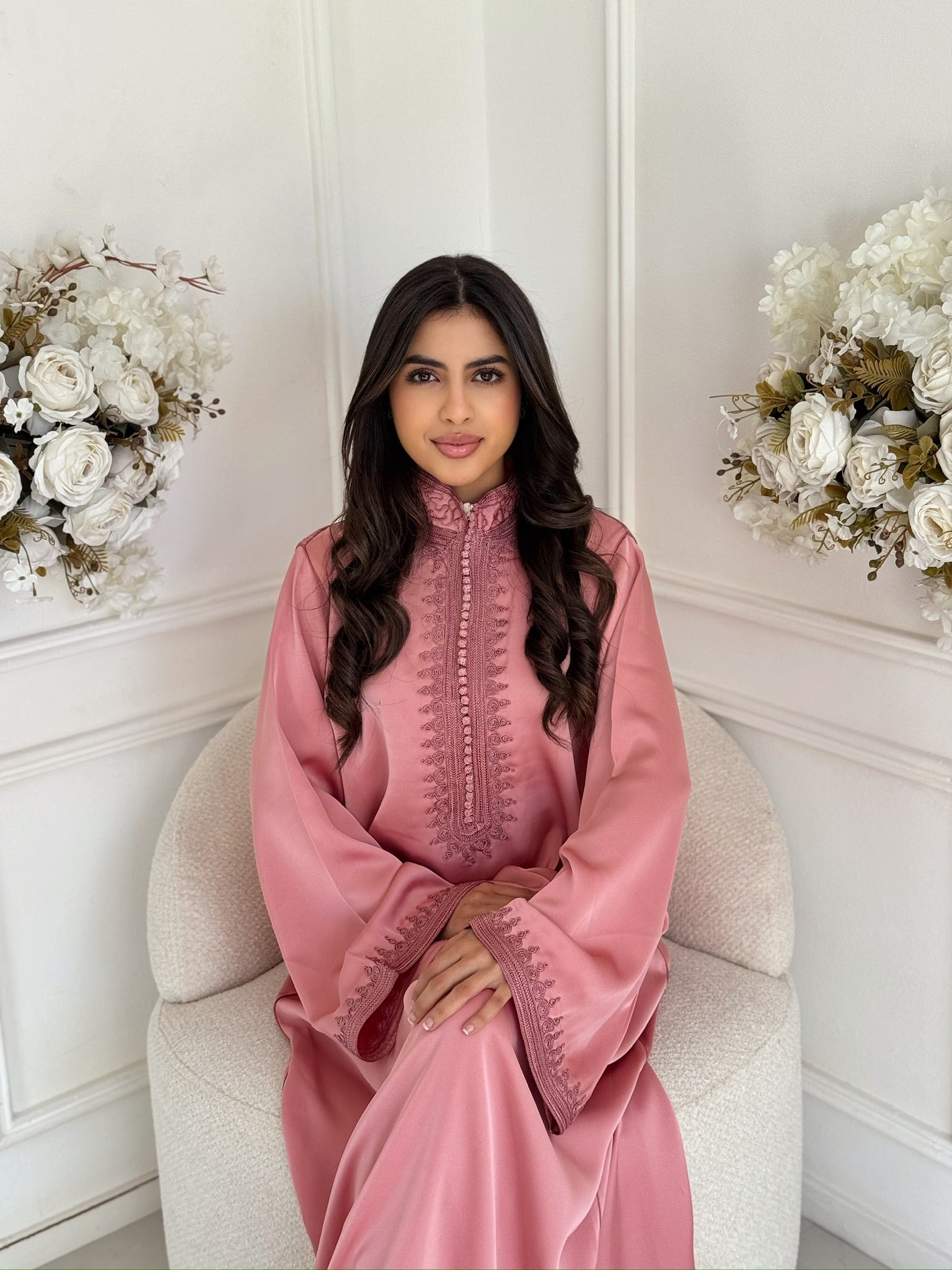 Gandoura Amana Moroccan gandoura dress modest traditional Moroccan clothing