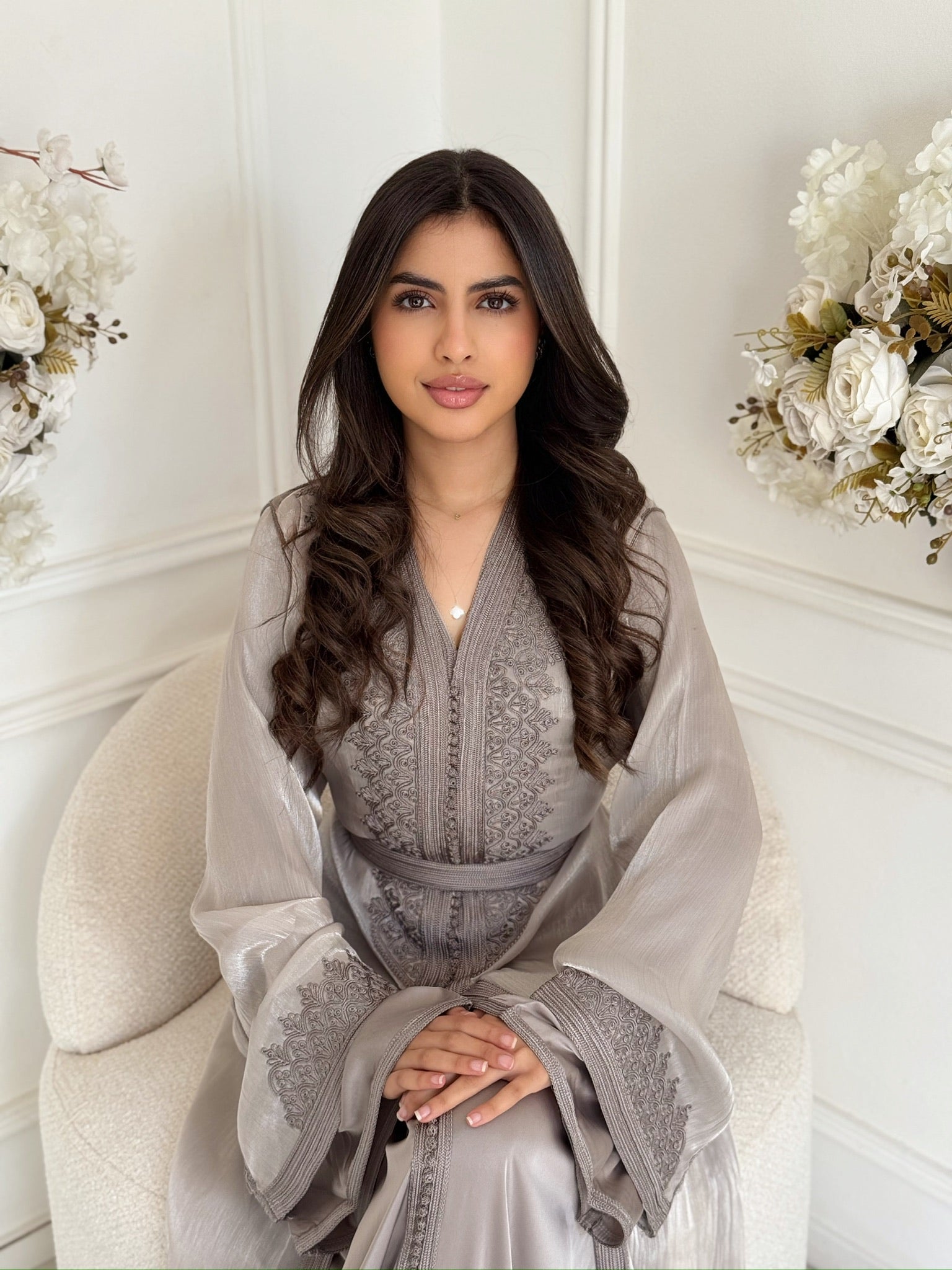 Takchita Lamar Moroccan takchita caftan dress in elegant modest style