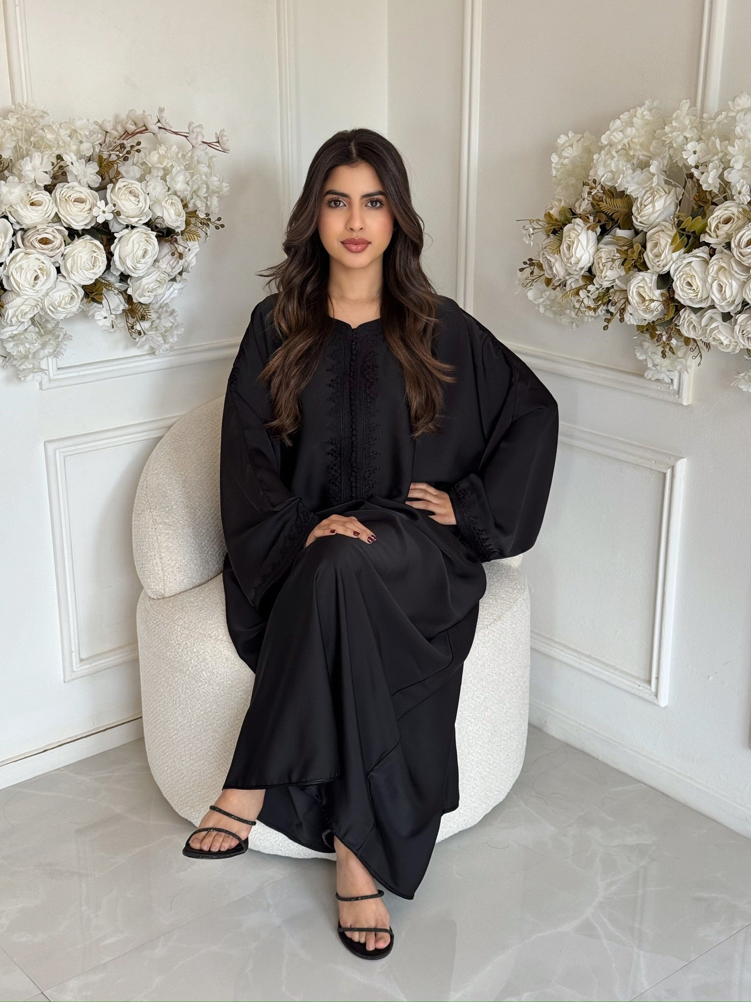 Moroccan gandoura Sahar for Ramadan and Eid