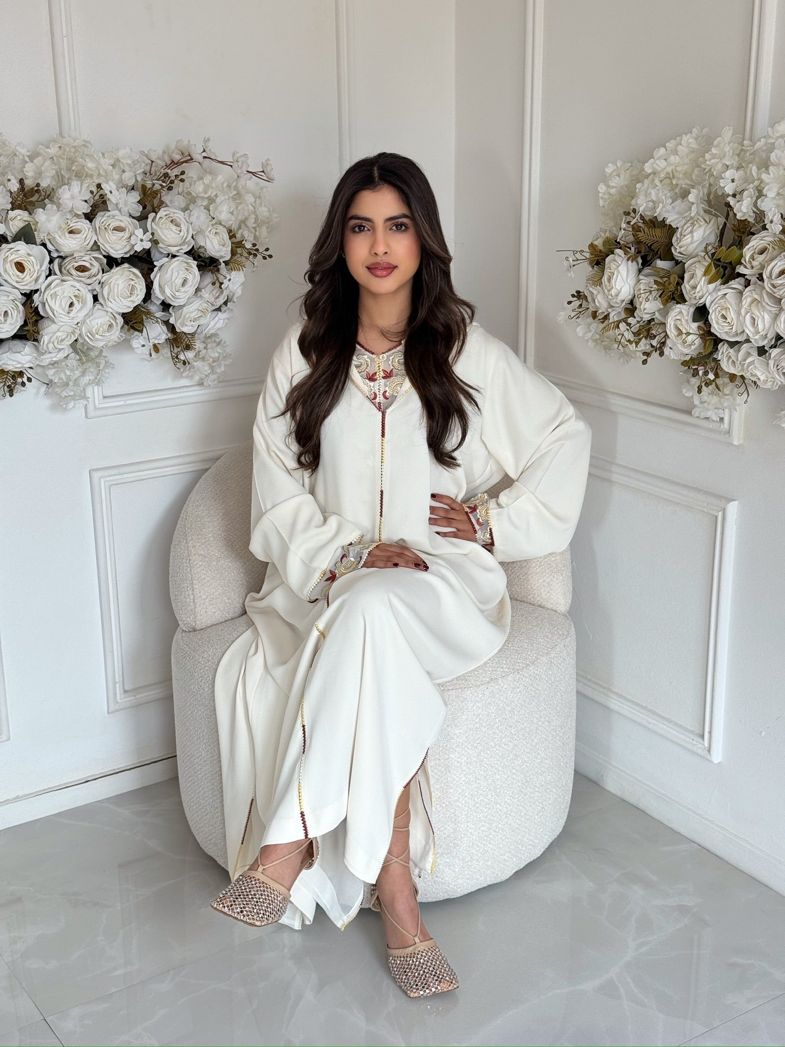 Elegant women’s Moroccan jellaba Fati for Eid