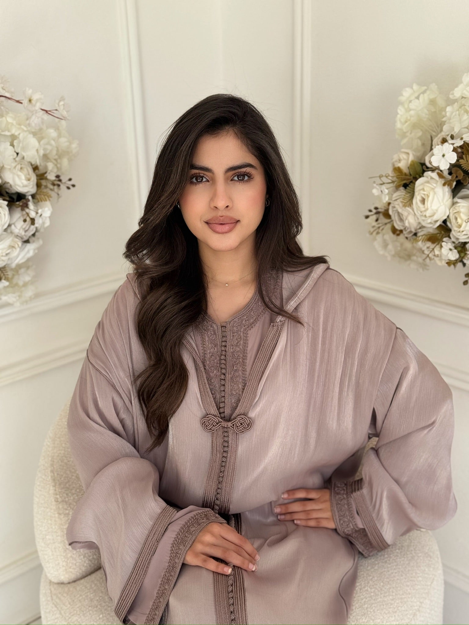 Elegant Moroccan jellaba for Ramadan evenings