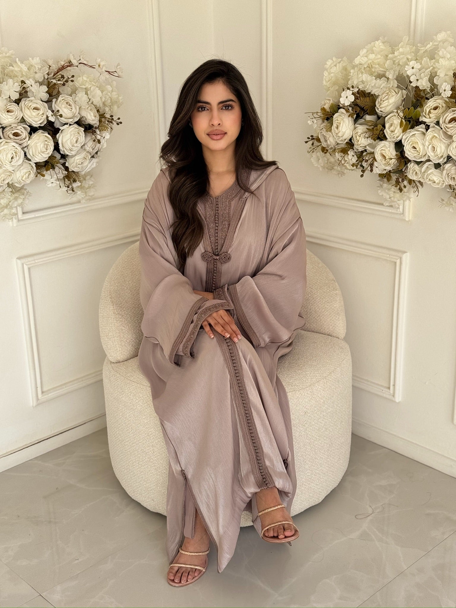 Traditional Moroccan jellaba dress for Eid celebrations