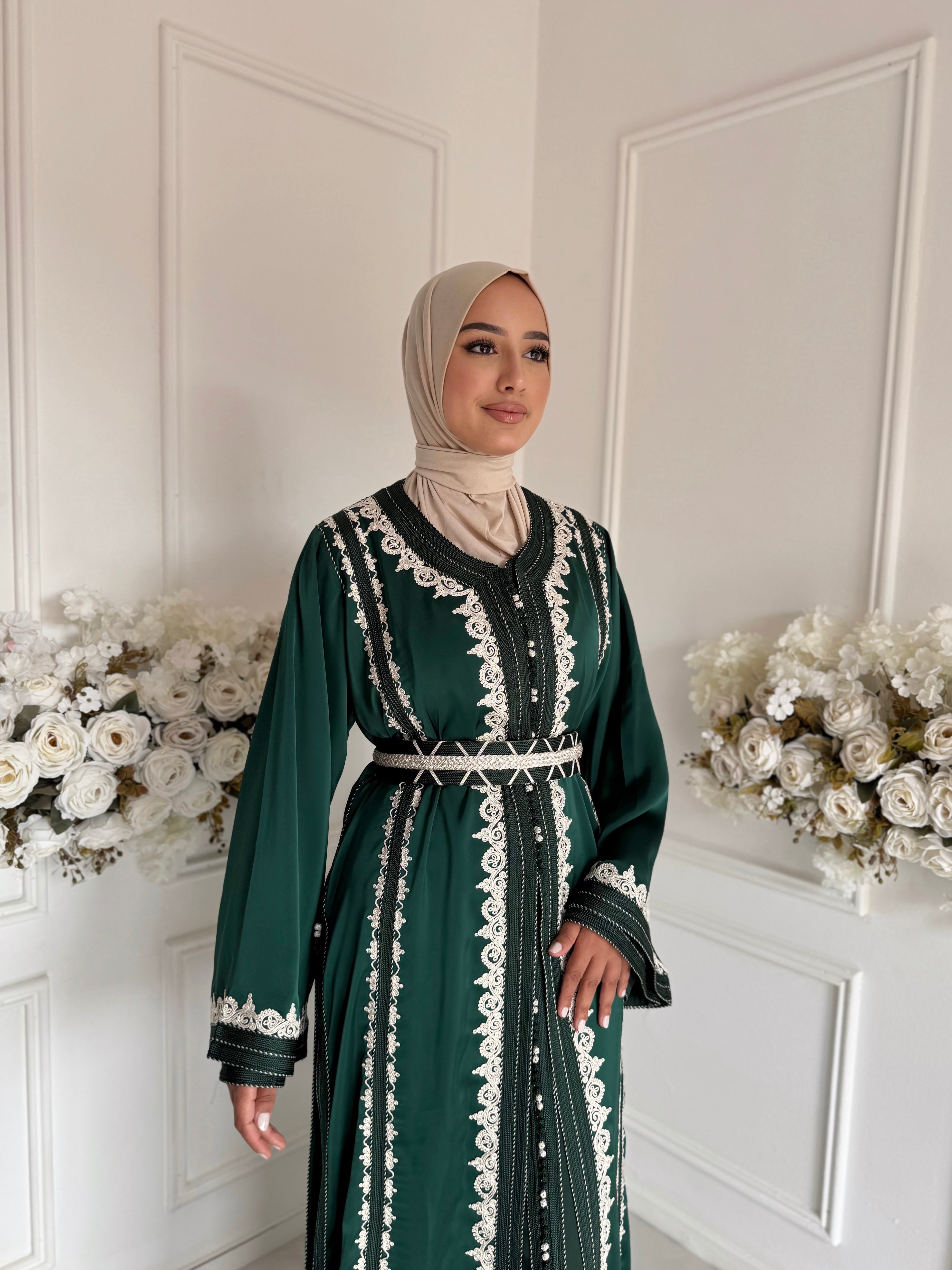 Takchita Mayma – Luxury Moroccan Takchita Dress by IB Caftan