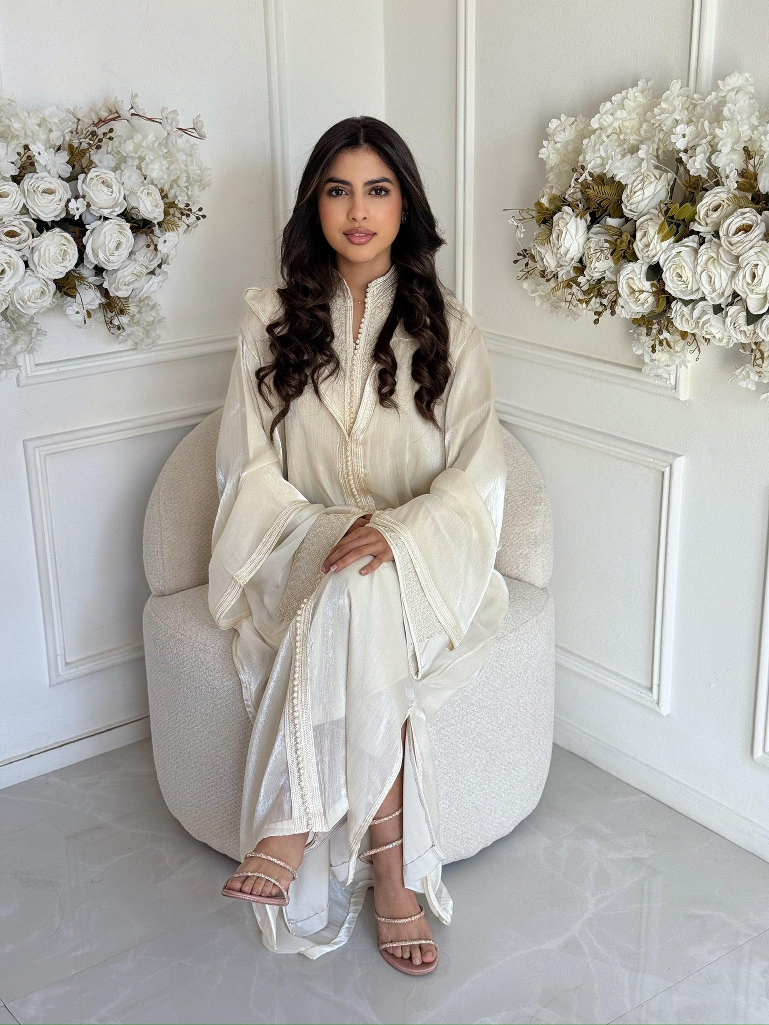 Premium modest jellaba made from non-transparent fabric