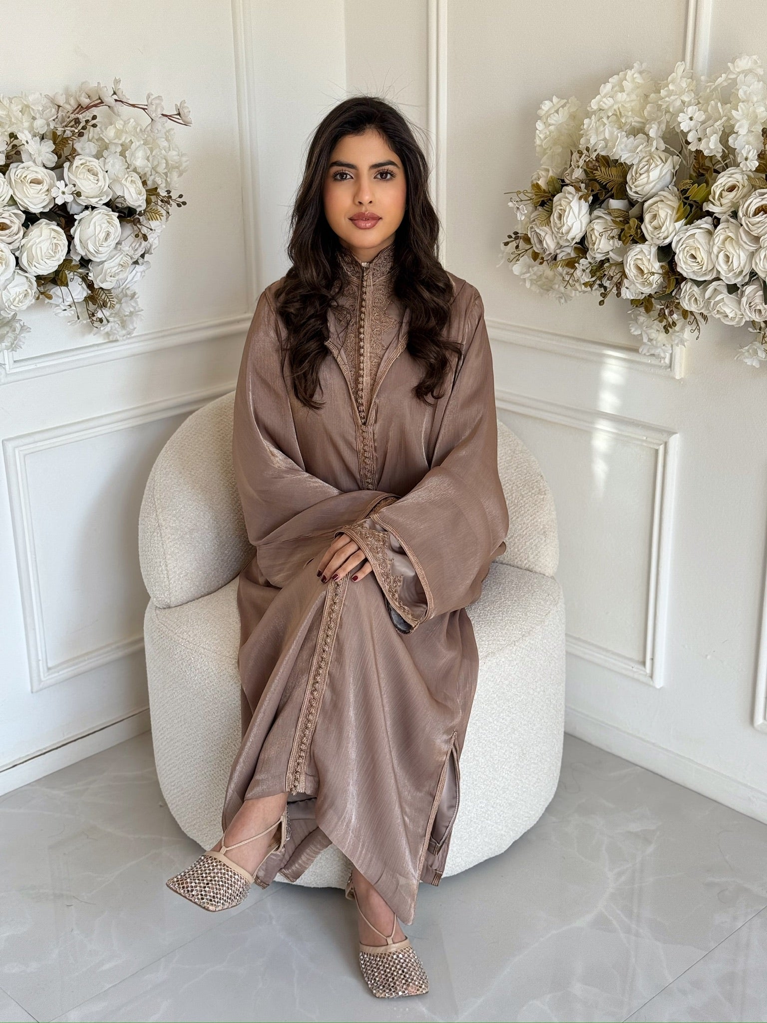 Moroccan jellaba Aida – modest Eid dress for women