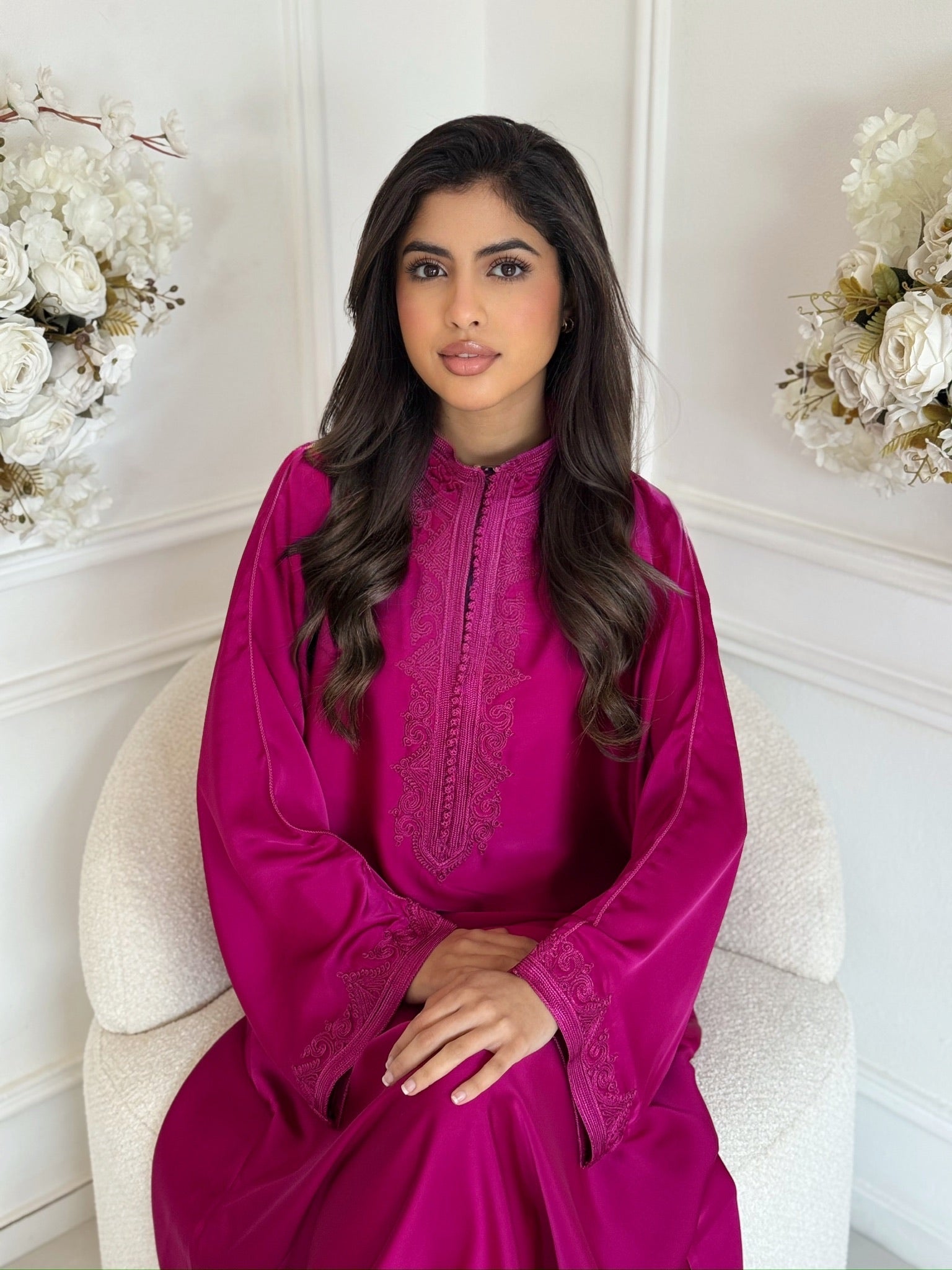 Gandoura Layali Moroccan gandoura dress modest traditional Moroccan clothing