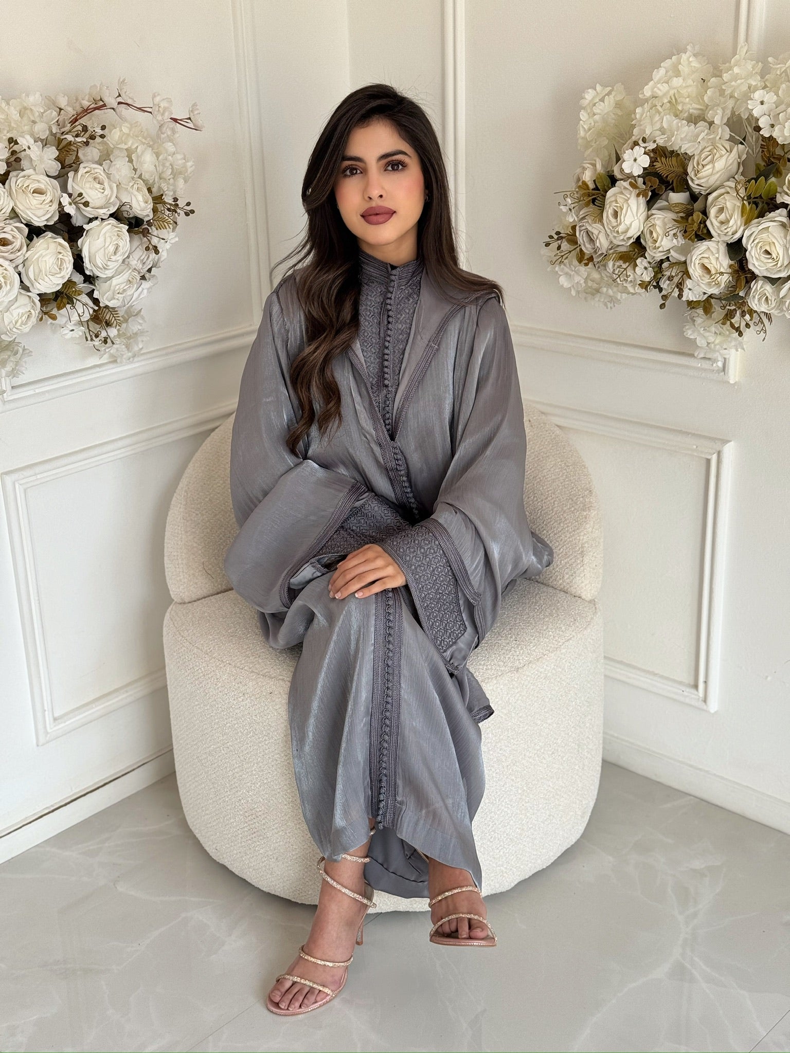 Elegant Moroccan jellaba dress Jana for Eid celebrations