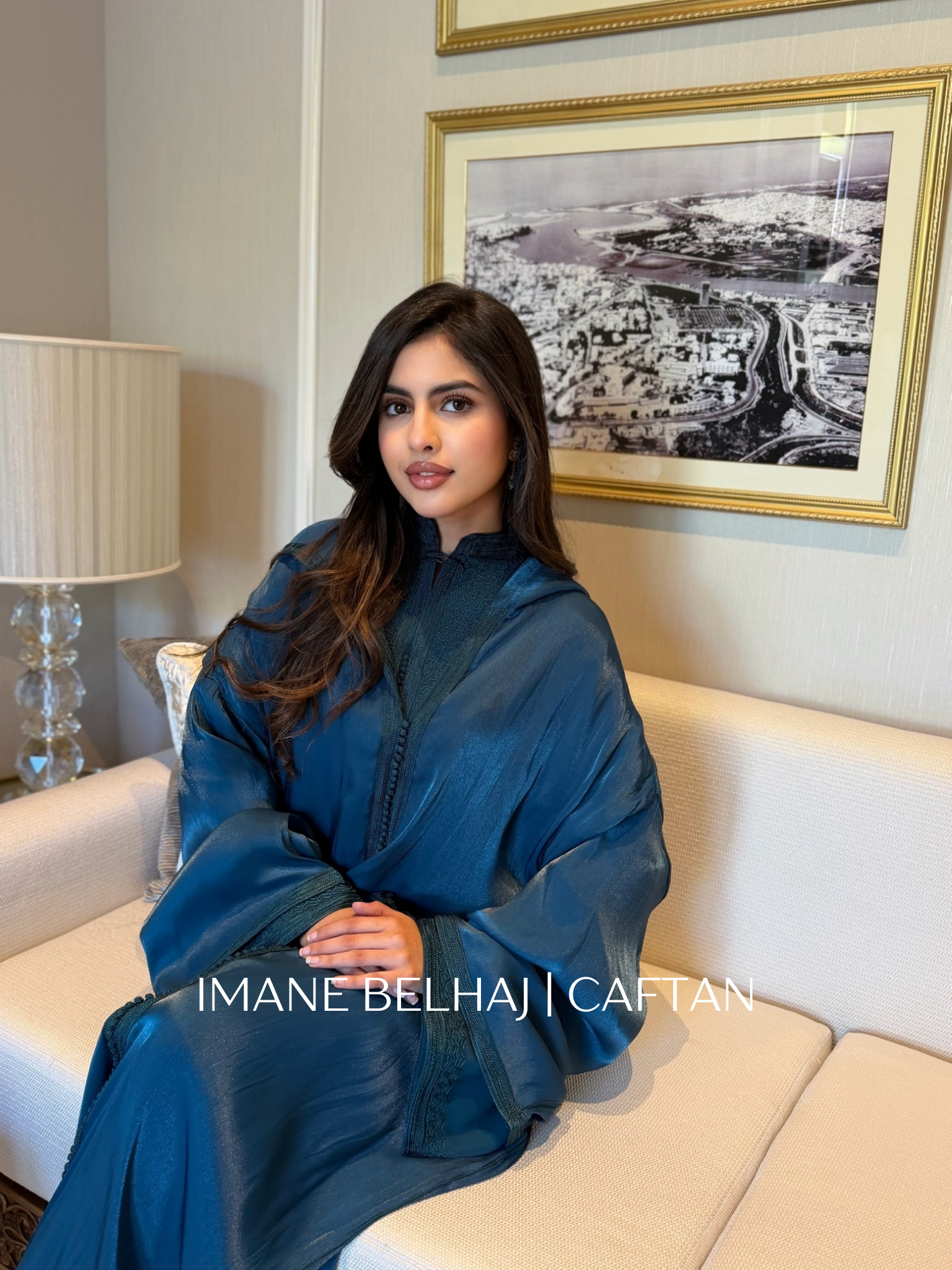 Moroccan jellaba Faraah for women in elegant modest wear style
